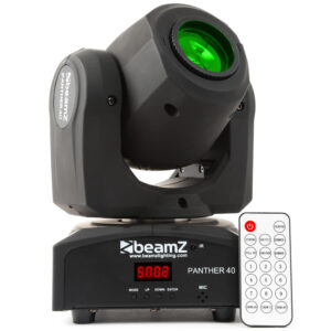 BeamZ Panther 40 LED Moving Head Light – 45W BeamZ Panther 40 LED Moving Head Light – 45W
