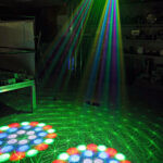 BeamZ Terminator 3-in-1 Double MoonFlower, Laser & Strobe Light