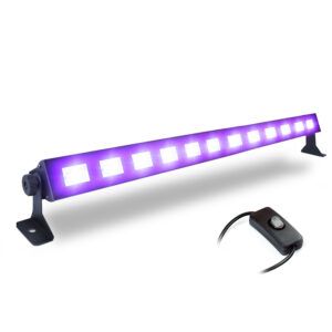 BeamZ BUV123 LED UV Blacklight Bar - 12x 3W