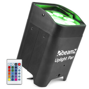 BeamZ BBP96 Battery Powered Par Uplighter with Wireless DMX – 60W