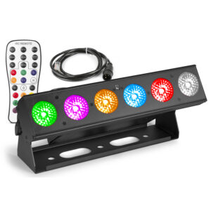 BeamZ BBB612 Wireless Battery Powered LED Light Bar – 6x 12W BeamZ BBB612 Wireless Battery Powered LED Light Bar – 6x 12W