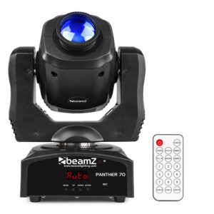 BeamZ Panther70 LED Moving Head Spot Light – 70W BeamZ Panther70 LED Moving Head Spot Light – 70W