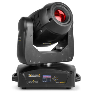 BeamZ Pro IGNITE180 LED Moving Head Spot Lights with Flight Case