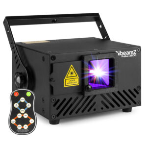 BeamZ Pollux 2500 Professional Analog Stage Laser System - 2.5W