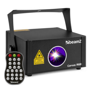 BeamZ Corvus Multicolour Laser Light with Remote BeamZ Corvus Multicolour Laser Light with Remote