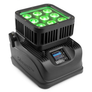 BeamZ Pro StarColor72B Architectural Battery Flood Light – IP65 – 9x8W