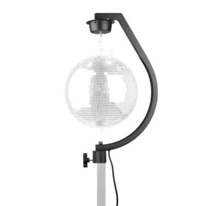 Fuzzix MBS30 Mirror Disco Ball Stand with Motor – Max.30cm