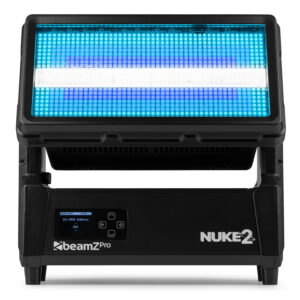 BeamZ NUKE2 Motorized LED Strobe & Beam Waterproof Wash Light