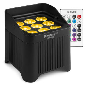 BeamZ Pro BBP48 Outdoor Wireless Uplighter – 9x 12W RGBAW-UV LEDs BeamZ Pro BBP48 Outdoor Wireless Uplighter – 9x 12W RGBAW-UV LEDs