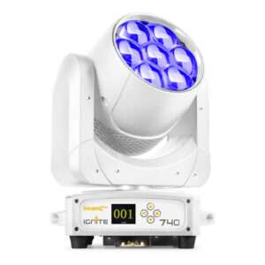 BeamZ Pro IGNITE740WH LED Moving Head Wash with Zoom – White