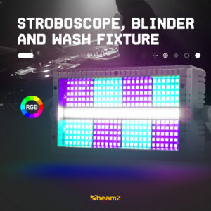 BeamZ BS336 Stroboscope LED Stage Blinder Wash Light Combi