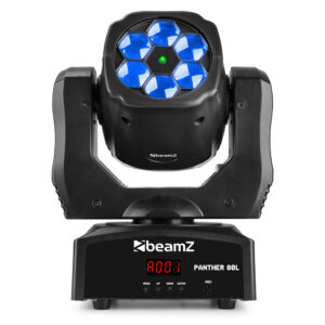 BeamZ Panther80L Hybrid LED Bee-Eye Moving Head Light – 6x 12W
