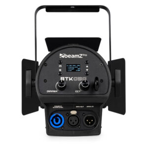 BeamZ Pro BTK050Z-3 3-Pin DMX Mini Fresnel Light with 2x 50W LED