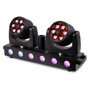 BeamZ Fuze Twin LED Moving Head Wash Light Bar System