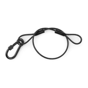 BeamZ SAF35 Lighting Safety Cable 35cm x 3mm 30kg Black BeamZ SAF35 Lighting Safety Cable 35cm x 3mm 30kg Black