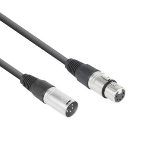 PD Male Female DMX Cable 5-Pin XLR 6m