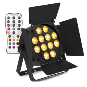 BeamZ Pro BAC332 Aluminium LED Par Can Light with Barn Door -120W RGBALC