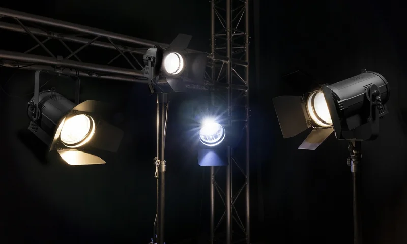 BeamZ BTF50Z Mini Fresnel COB LED Theatre Spot Light – White